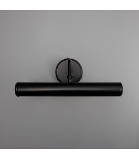 Elle 35.5cm Picture Light Matt Black-1