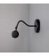 Elle 35.5cm Picture Light Matt Black-2