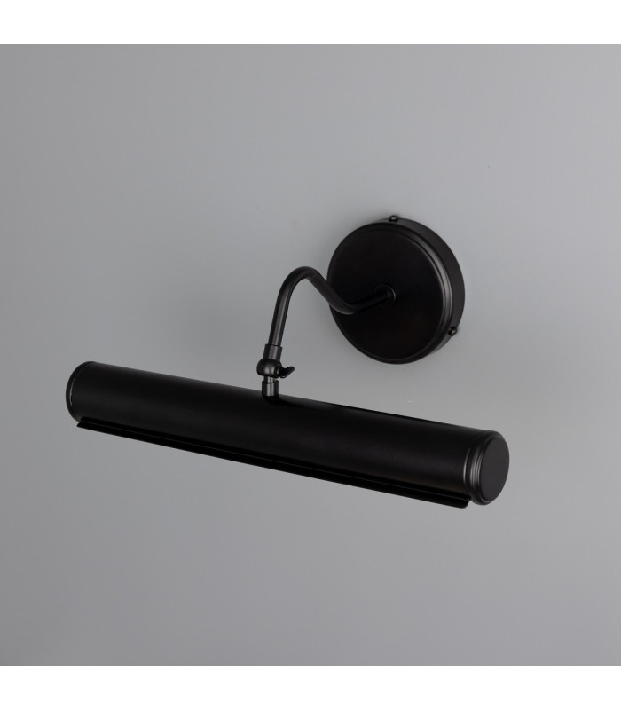 Elle 35.5cm Picture Light Matt Black-3