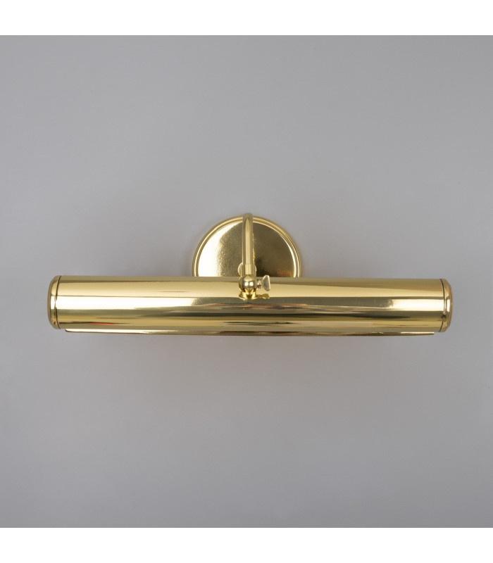 Elle 35.5cm Picture Light Polished Brass-1