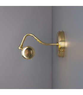 Elle 35.5cm Picture Light Polished Brass-2