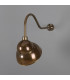 Novo Outdoor Sign Light Antique Brass IP23-1