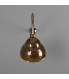Novo Outdoor Sign Light Antique Brass IP23-2