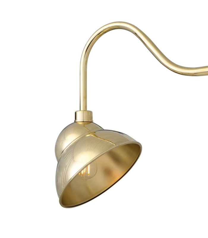 Novo Outdoor Sign Light Natural Brass IP23-2