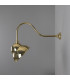 Novo Outdoor Sign Light Polished Brass IP23-3