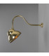 Novo Outdoor Sign Light Polished Brass IP23-4