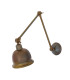 Dale Poster Light Antique Brass