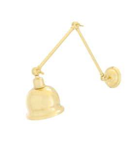 Dale Poster Light Polished Brass-1