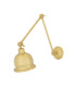 Dale Poster Light Satin Brass