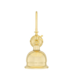 Apia Swivel Poster Light Polished Brass-2