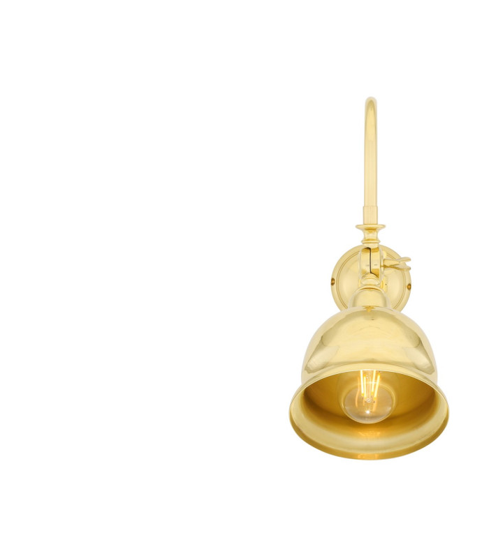Apia Swivel Poster Light Polished Brass-3