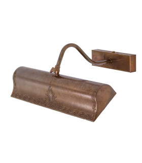 Spence 30cm Picture Light Antique Brass-1