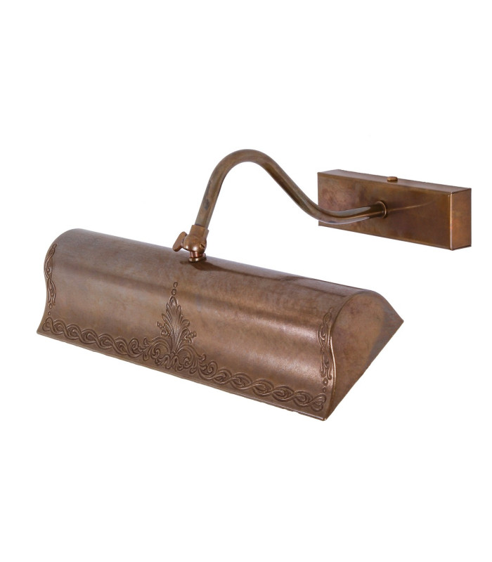 Spence 30cm Picture Light Antique Brass-1