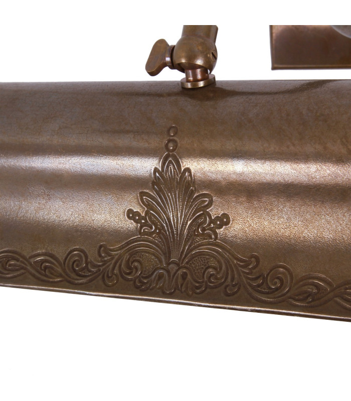 Spence 30cm Picture Light Antique Brass-3