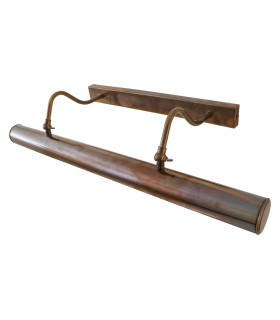 Dublin 60cm Picture Light Antique Brass-1