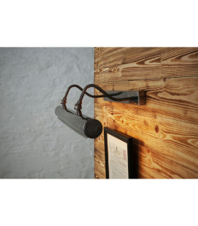 Dublin 60cm Picture Light Antique Silver-2