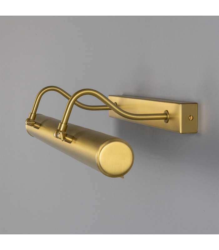 Dublin 60cm Picture Light Satin Brass-3