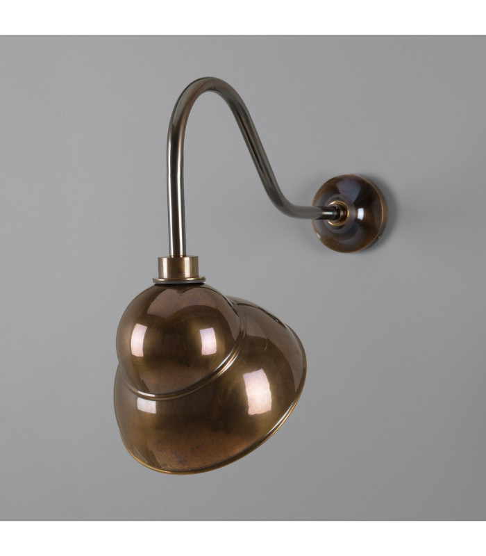 Sanford Outdoor Outdoor Sign Light Antique Brass IP65-1