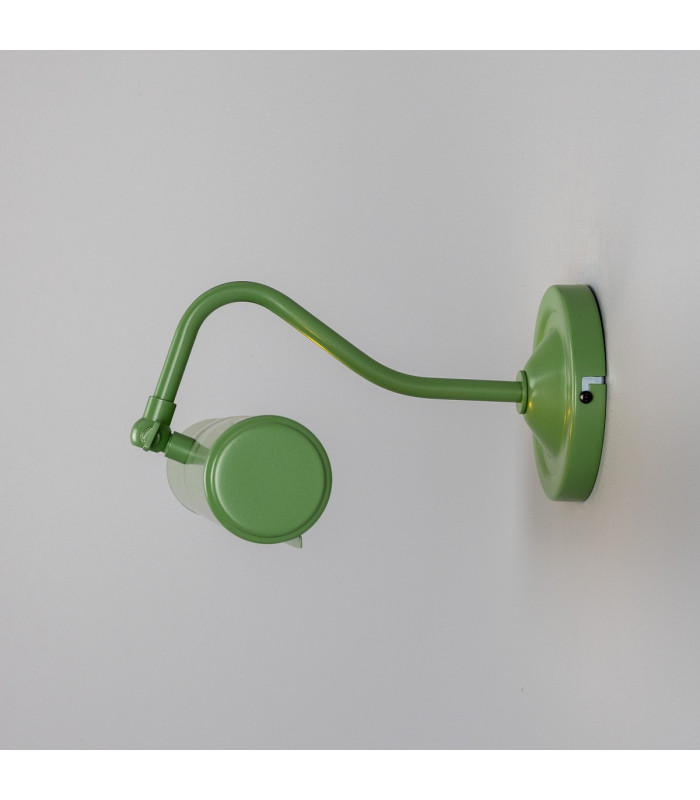 Elle Coloured Picture Light 35.5cm Sage Green-3