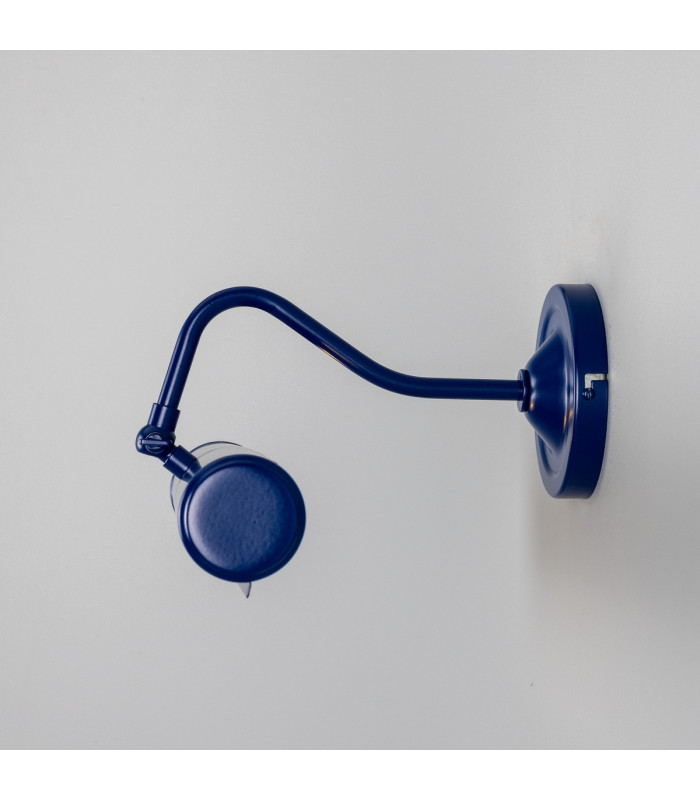 Elle Coloured Picture Light 35.5cm Sapphire Blue-3
