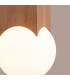 Solis Minimalist Ceiling Lamp Natural Wood-6