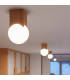 Solis Minimalist Ceiling Lamp Natural Wood-13