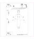 Nero Modern Surface Mounted Ceiling Lamp Large Black Chrome-7