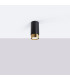 Nero Modern Surface Mounted Ceiling Lamp Small Black Gold-2