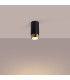 Nero Modern Surface Mounted Ceiling Lamp Small Black Gold-3