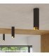 Nero Modern Surface Mounted Ceiling Lamp Small Black Gold-10