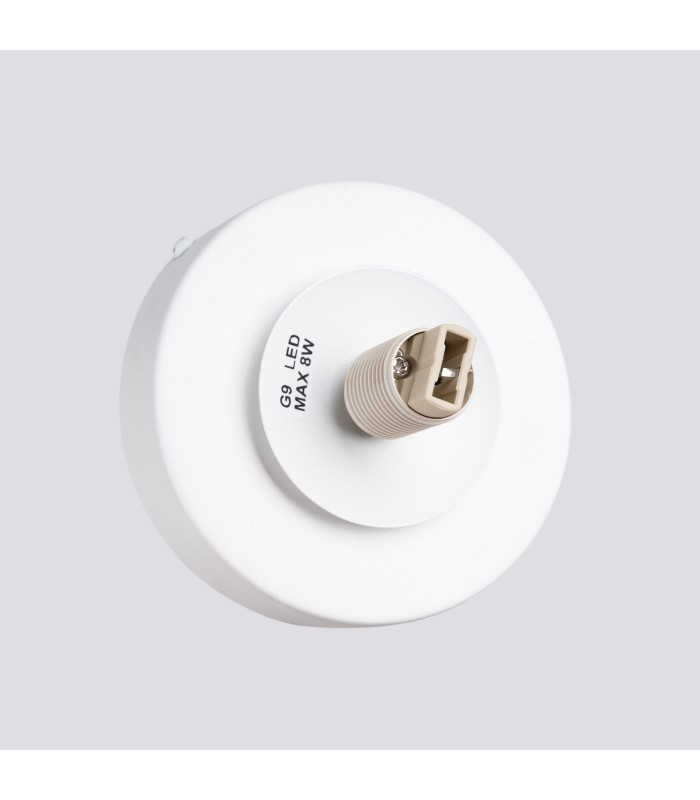 Yoli Modern Globe Wall Lamp White-4