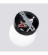 Yoli Modern Globe Wall Lamp Black-4