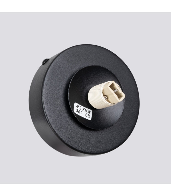 Yoli Modern Globe Wall Lamp Black-6