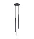 Bliss Modern Cluster Drop Pendant Lamppedant Lamp Bliss 3 Light Black-1