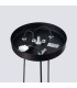 Bliss Modern Cluster Drop Pendant Lamppedant Lamp Bliss 3 Light Black-4