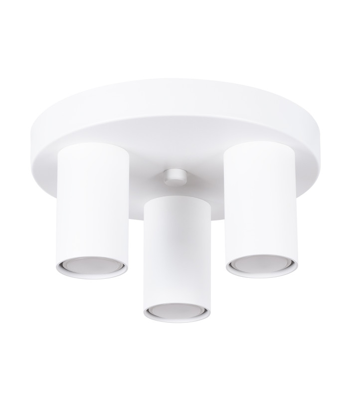 Lagos Modern Ceiling Lamp 3 Light White-1