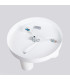 Lagos Modern Ceiling Lamp 3 Light White-4