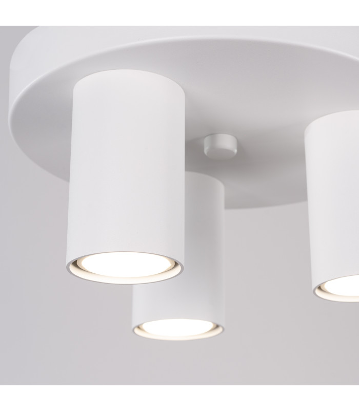Lagos Modern Ceiling Lamp 3 Light White-6
