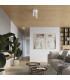 Lagos Modern Ceiling Lamp 3 Light White-10