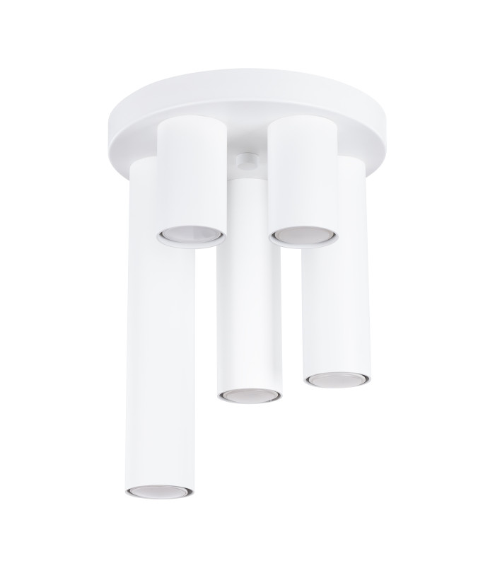 Lagos Modern Ceiling Lamp 5 Light White-1