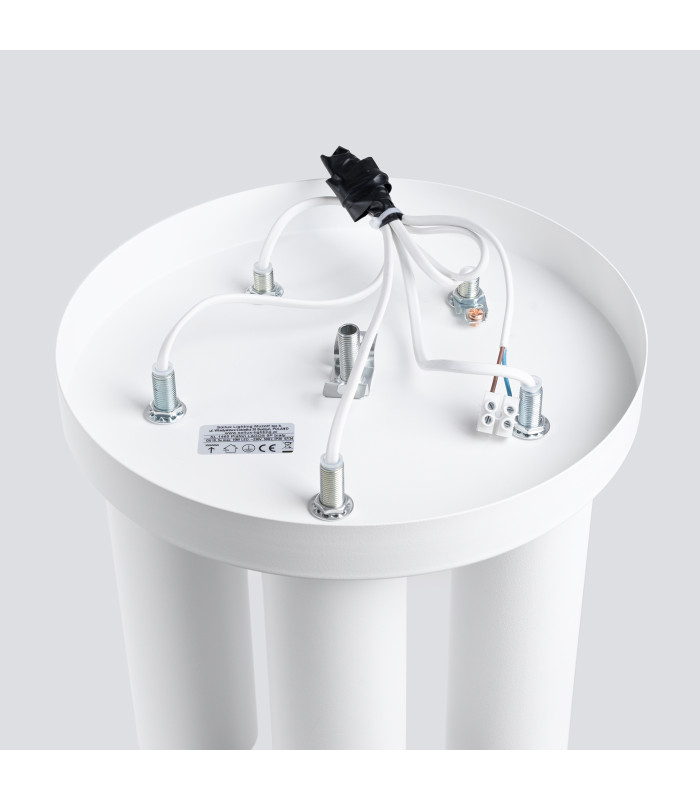 Lagos Modern Ceiling Lamp 5 Light White-5