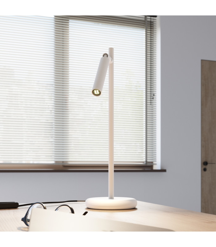 Pastelo Modern Desk Table Lamp Pastelo White-11