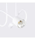 Loop Minimalist Semi Flush Ceiling 2 Light White-5