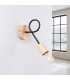 Ember Minimalist Wall Lamp Black-2
