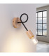 Ember Minimalist Wall Lamp Black-3