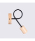 Ember Minimalist Wall Lamp Black-6