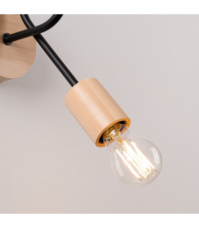 Ember Minimalist Wall Lamp Black-7