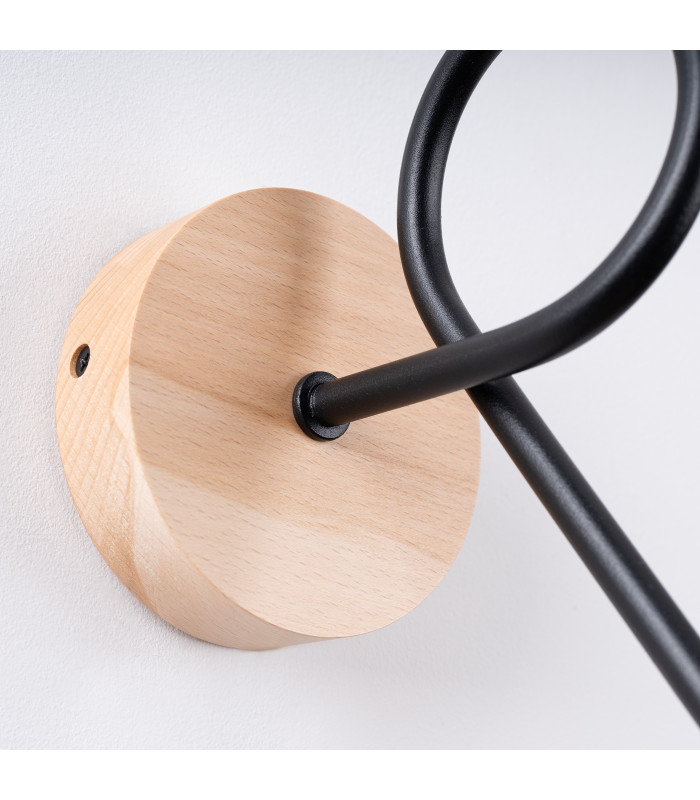 Ember Minimalist Wall Lamp Black-9