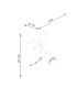 Ember Minimalist Wall Lamp Black-10