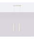 Lagos Loft Bar Pendant 2 Light Beige-2